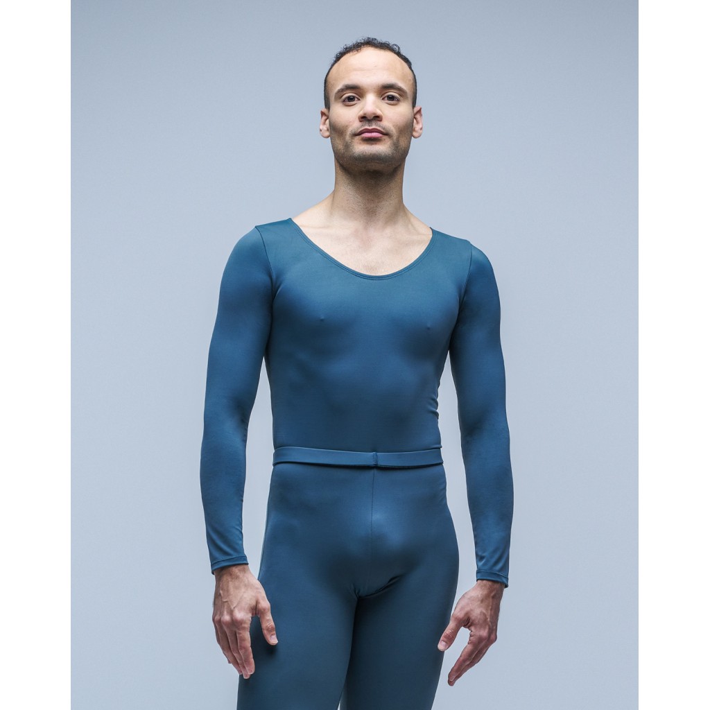 Custom Stone Lost Boys LS Tneck Zipper Back Leotard main image 0